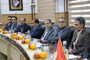 نشست معاون آكادمي پزشكي دولتي کشور  با رئیس دانشگاه 